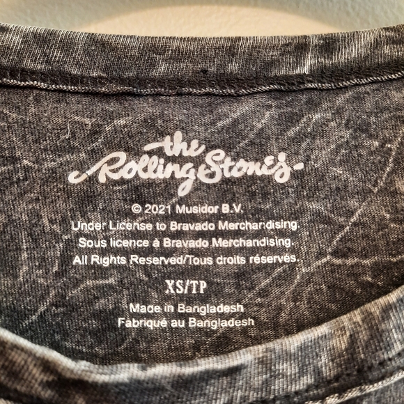 The Rolling Stones Band T-Shirt - 1989 Tour Logo - Picture 3 of 7